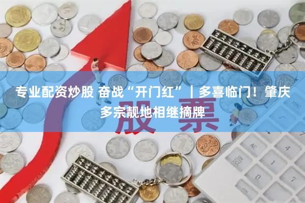 专业配资炒股 奋战“开门红”｜多喜临门！肇庆多宗靓地相继摘牌
